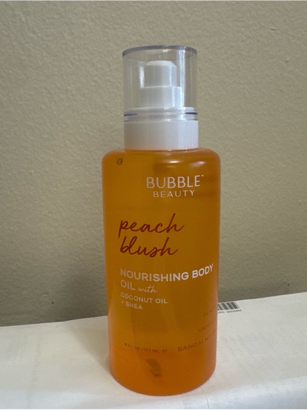 Peach Blush Nourishing Body Oil - Peach